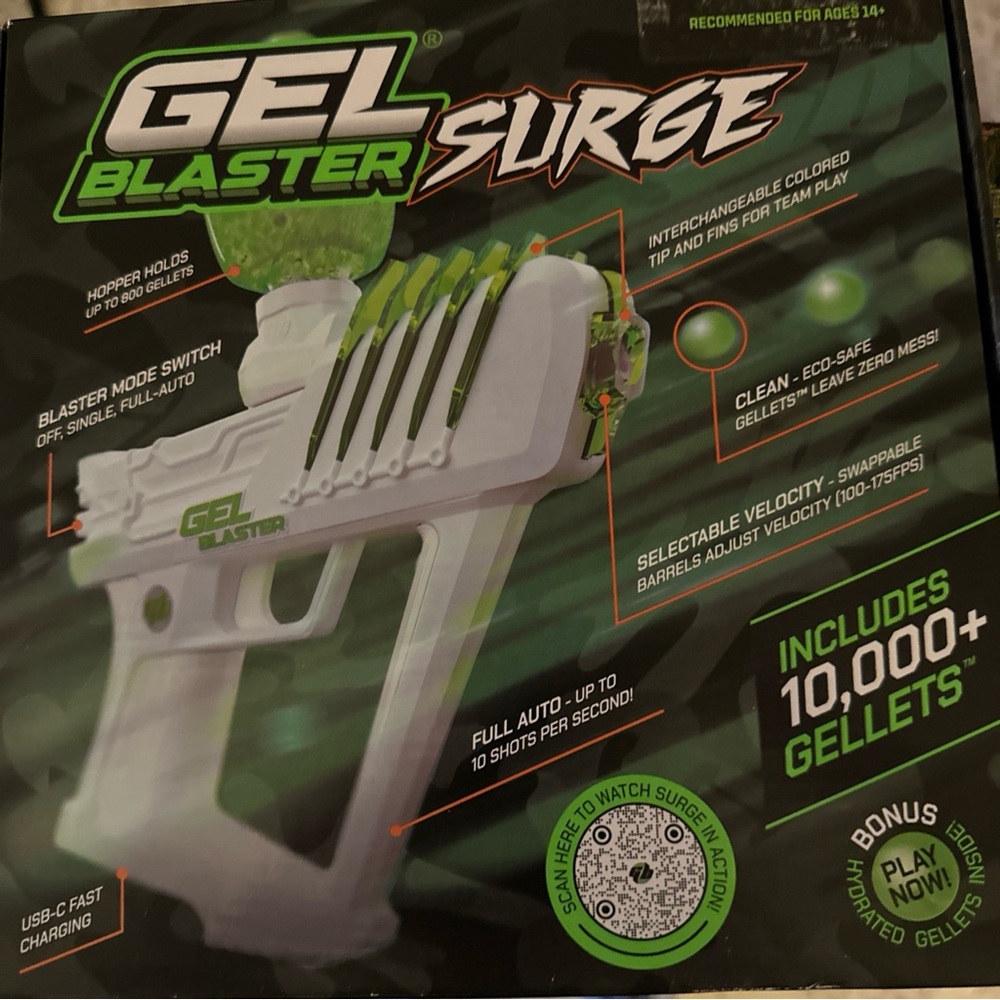 Gel Blaster Surge- family outdoor fun 🤩
